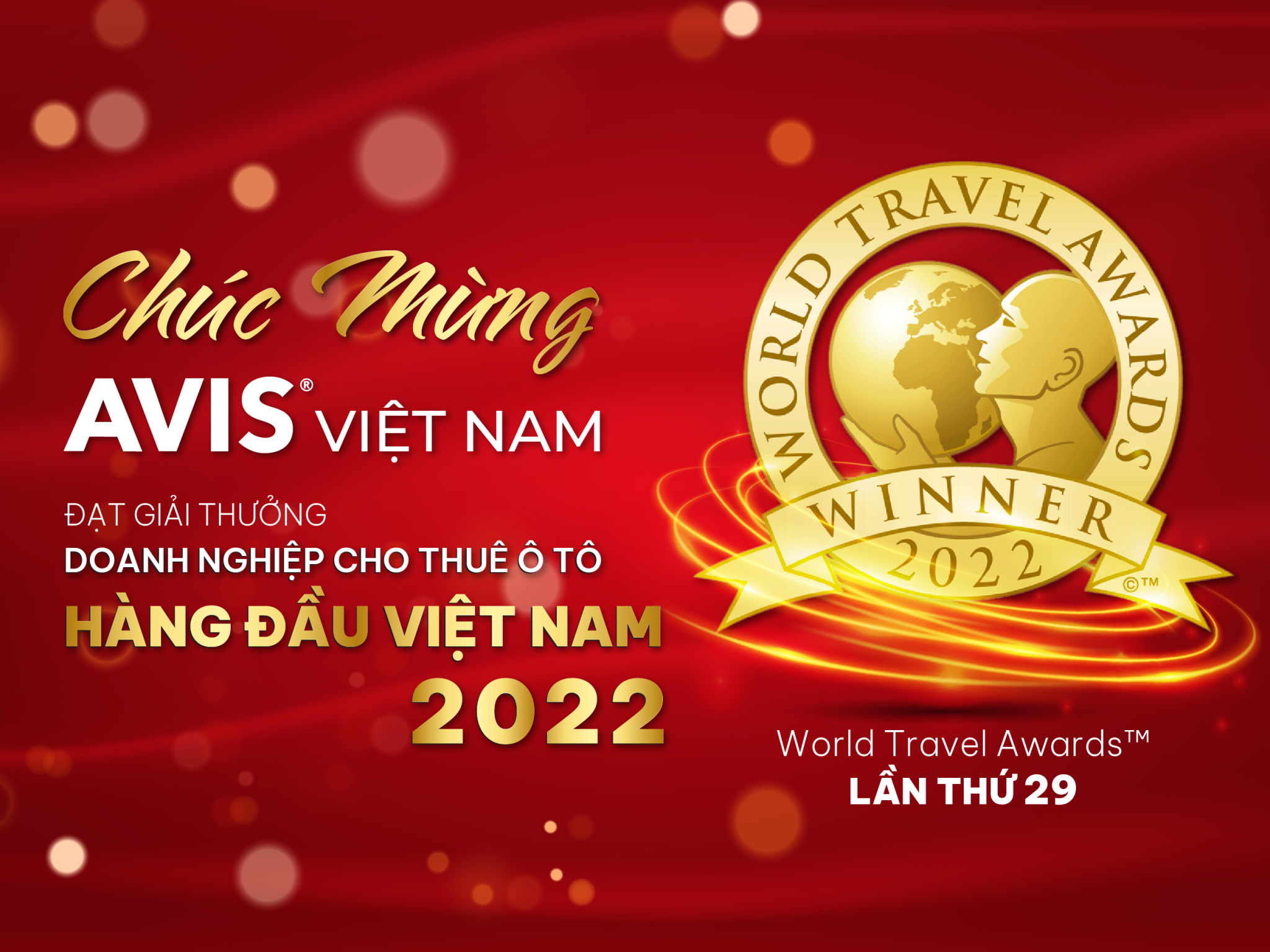 AVIS Việt Nam đạt giải thưởng AVIS Việt Nam đạt giải thưởng